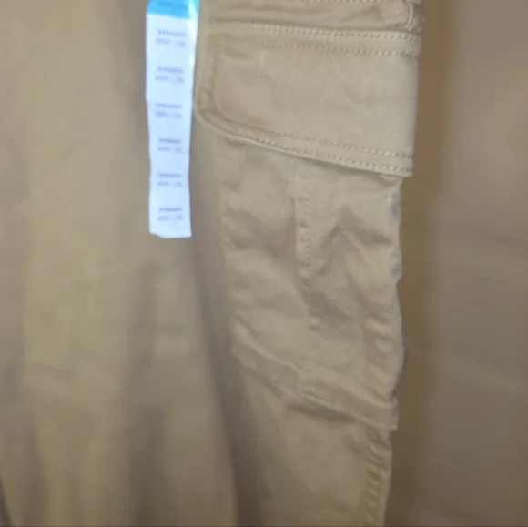 2 For $20 Williams Sonoma Utility Khaki Cargo Pants, Flexwear, Gorpcore - Picture 7 of 9
